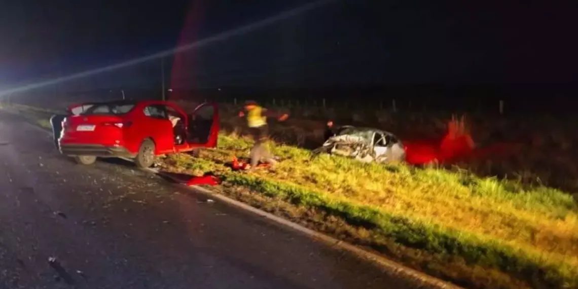 Trágico accidente sobre RN 188