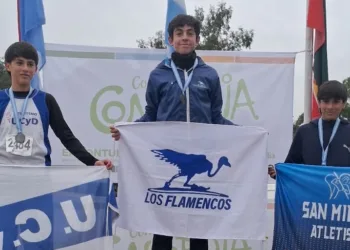 Benjamín Luján, el dueño del aire en el Nacional U16