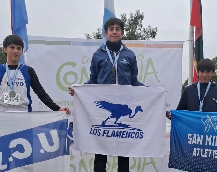 Benjamín Luján, el dueño del aire en el Nacional U16