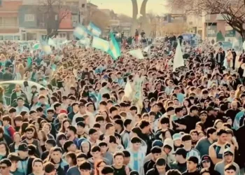 Junín se tiñó de celeste y blanco