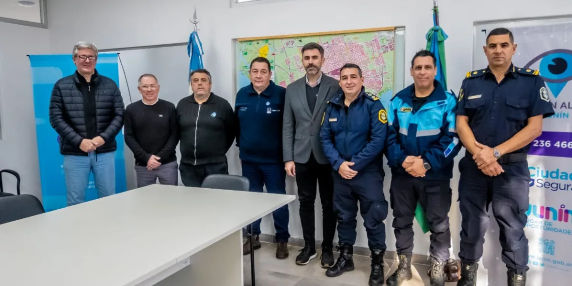 Fiorini recibió a las nuevas autoridades policiales