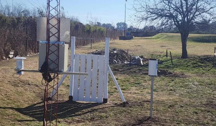 Chacabuco ya cuenta con una estación meteorológica automática