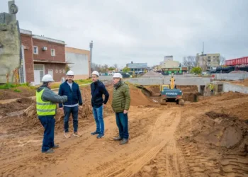 Balestrasse: «El paso bajo nivel ya empieza a mostrar la dimensión de una obra histórica para Junín»