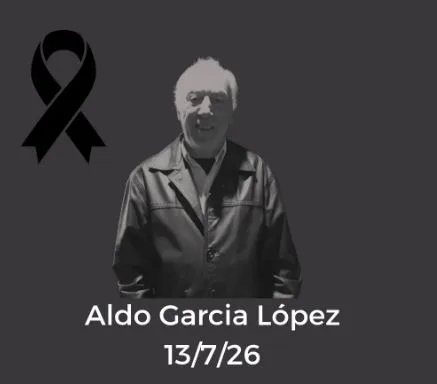 Falleció Aldo García López