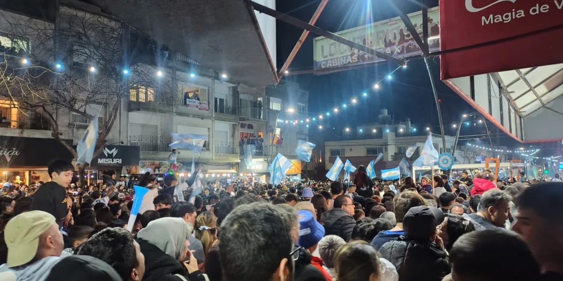 Junín festeja el pase de Argentina a la final