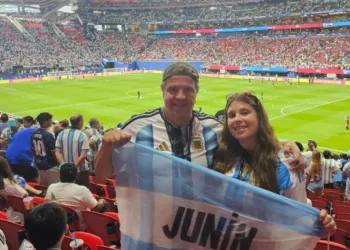 La experiencia de un juninense con su hija en la Copa del Mundo