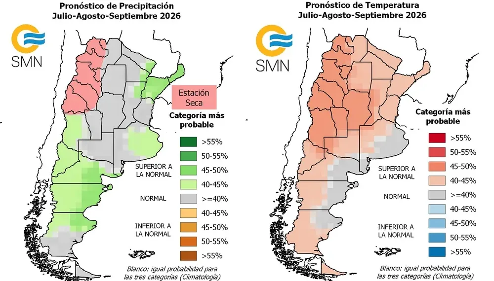 Junín, entre las ciudades bonaerenses que más sufrirán frío y lluvias durante el invierno