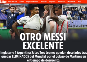Los medios británicos lamentaron la derrota, destacaron a Messi y denunciaron “artimañas” de la Selección