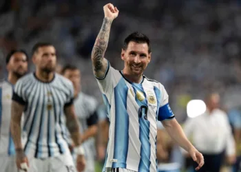 El enojo de Lionel Messi al término de la clasificación ante Cabo Verde
