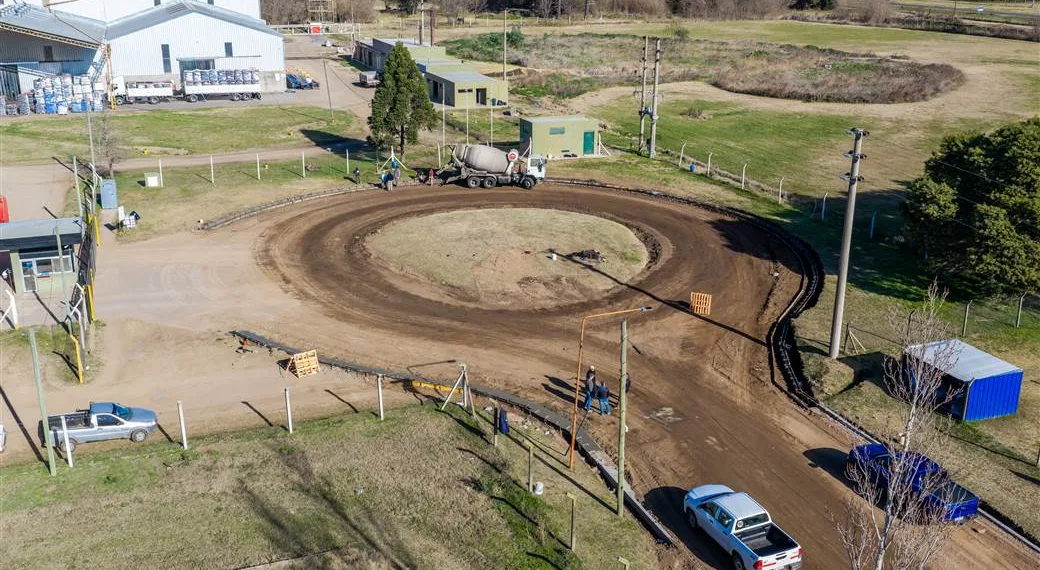 Parque Industrial: finalizan las obras de cordón cuneta