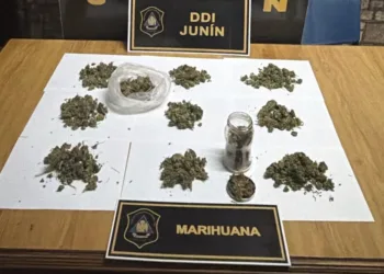 Aprehendieron a un hombre con 200 gramos de marihuana