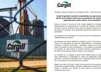 Cargill seguirá sin operar hasta que existan garantías de seguridad