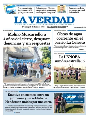 Domingo 5 de julio de 2026