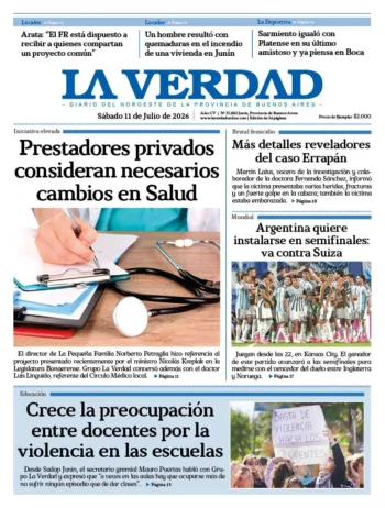 Sábado 11 de julio de 2026