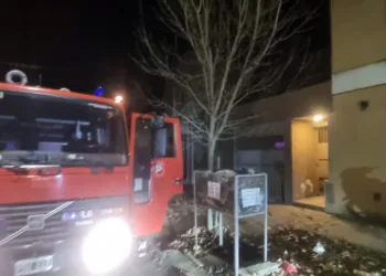 Principio de incendio en una vivienda