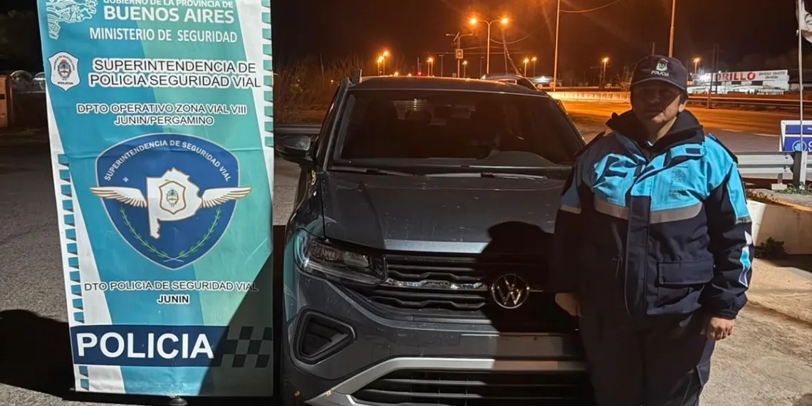 Tres vehículos retenidos y un conductor aprehendido en un procedimiento sobre RN 7