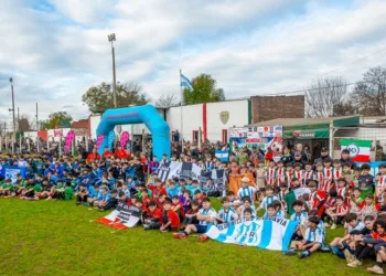 El Mundialito Itálico reunió a más de 250 chicos en el Club Ambos Mundos