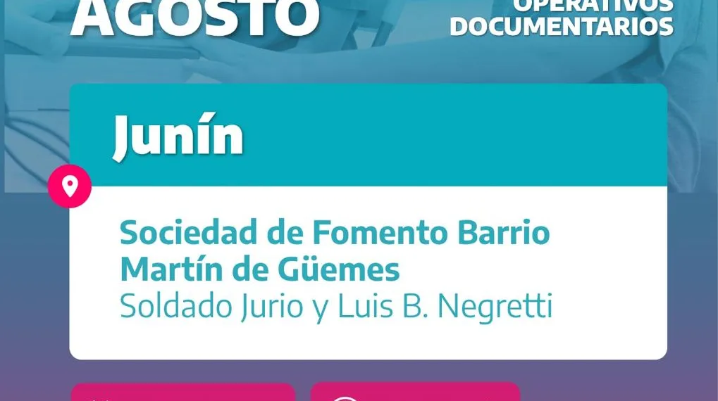 La Provincia de Buenos Aires acerca trámites y servicios a los barrios de Junín