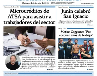 Domingo 2 de agosto de 2026