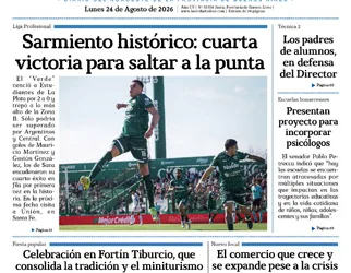 Lunes 24 de agosto de 2026
