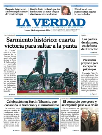 Lunes 24 de agosto de 2026
