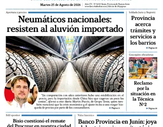 Martes 25 de agosto de 2026