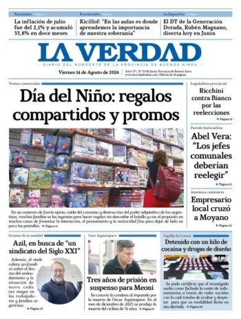 viernes 14 de agosto de 2026
