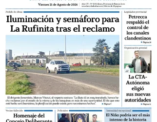 Viernes 21 de agosto de 2026