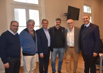 El Colegio de Martilleros participó de una reunión con Carlos Bianco en Chacabuco