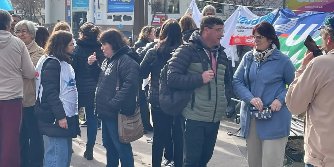 El acatamiento al paro docente en Junín alcanza el 95 %