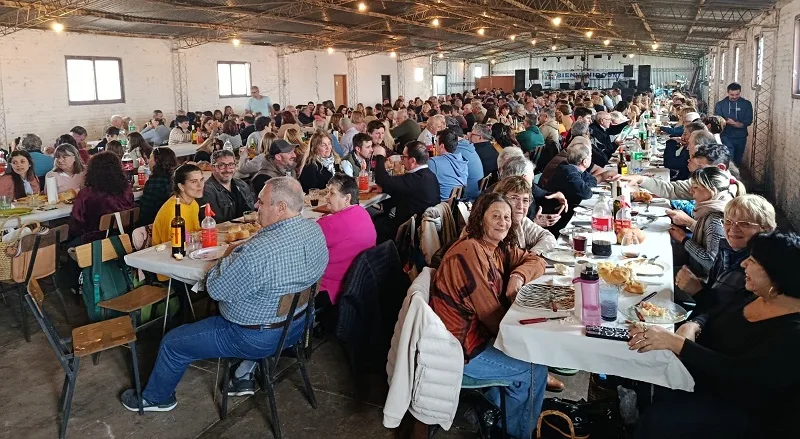Se llevó a cabo el tradicional almuerzo del Club Santa Rosa