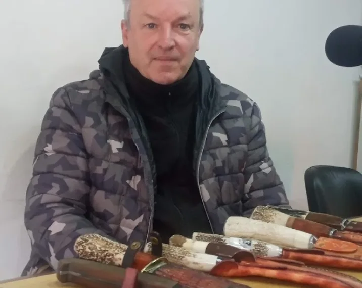 “El Ñato” Ordóñez y una vida dedicada a los cuchillos