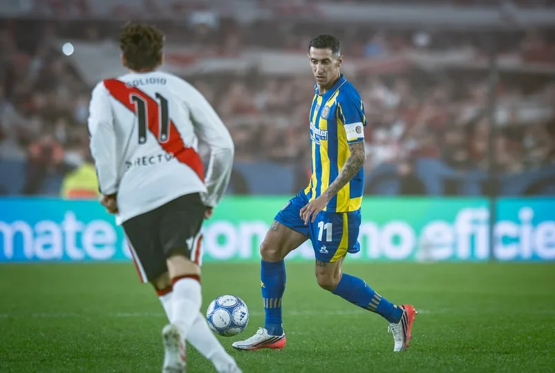 River perdió como local ante Central con un gol en contra de Otamendi