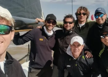 Gran actuación del velero juninense «Xe» en el Campeonato Dársena Norte