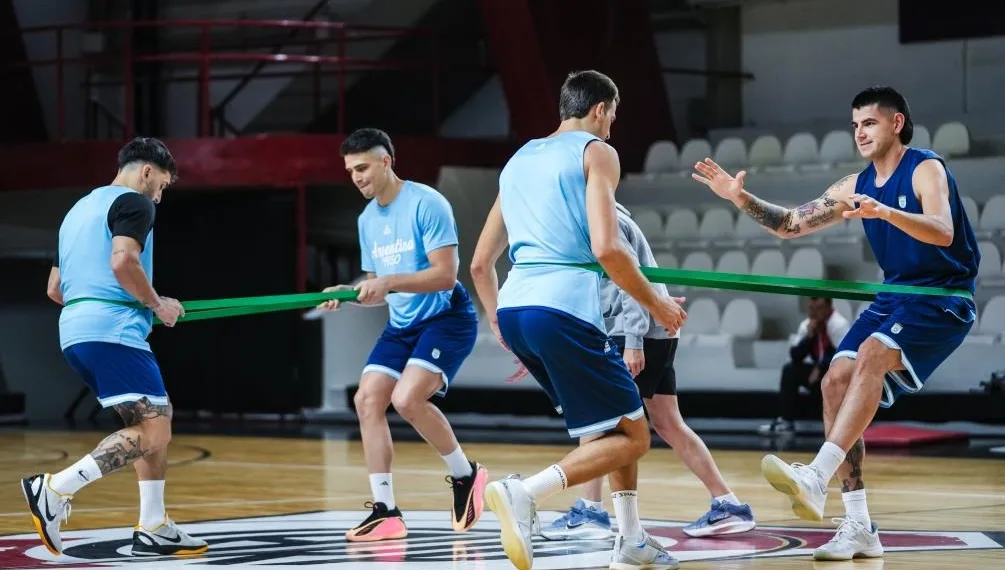 La Preselección masculina para los partidos ante Puerto Rico y Canadá