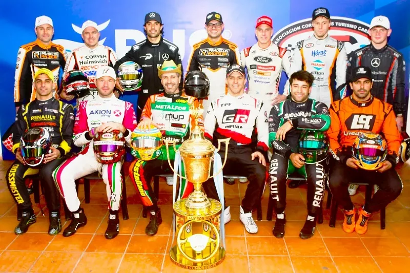 Los 13 clasificados a la Copa de Oro del TC