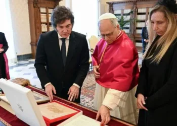 Milei celebró la confirmación del viaje del papa León XIV