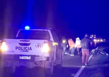 Accidente fatal en la Ruta 188: murió un motociclista