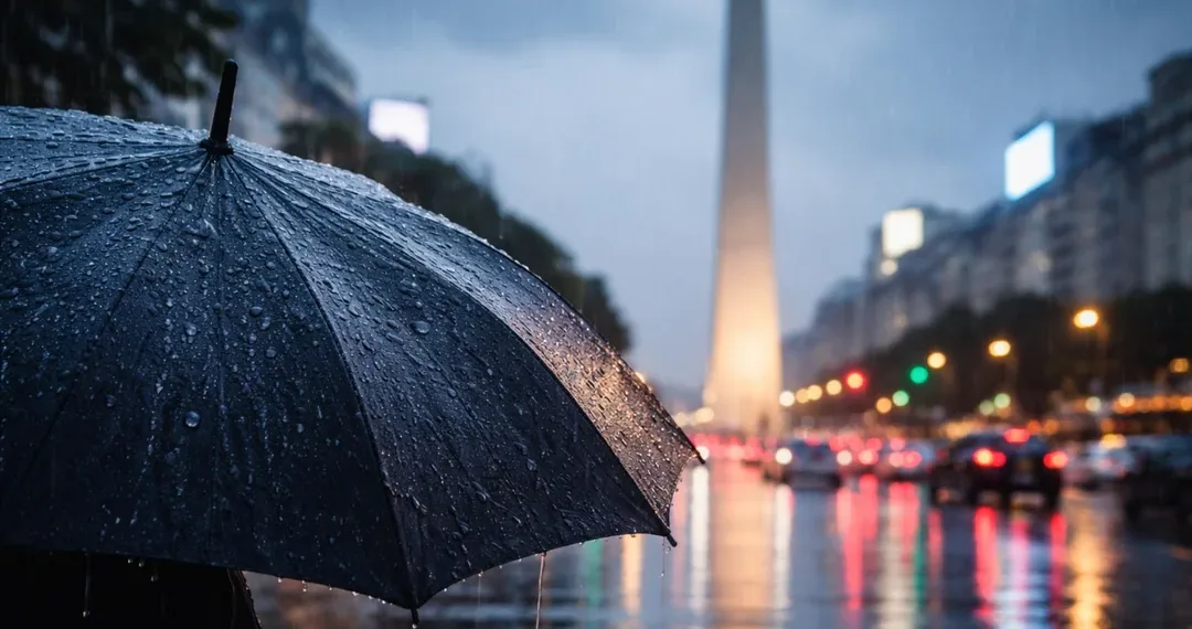 Cambió el pronóstico de lluvias en Buenos Aires: doble alerta en el AMBA por tormentas y vientos fuertes