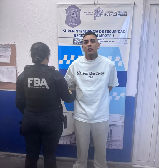 Callejero Fino fue detenido en Tigre
