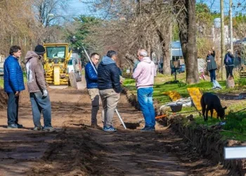 Inicio de trabajos de cordón cuneta en Morse