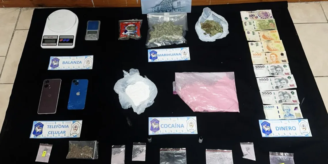 Cayó el «Rey de las Pastillas» con marihuana, cocaína y drogas de diseño