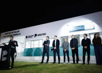 Kicillof inauguró un nuevo Centro de Atención Primaria de la Salud