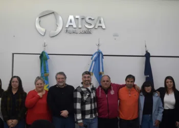 En ATSA Junín asumieron la nueva conducción encabezada por Héctor Azil