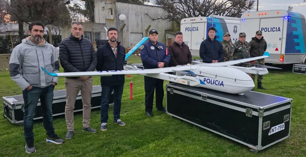 Chivilcoy: usan drones en patrullajes nocturnos para reforzar la seguridad rural