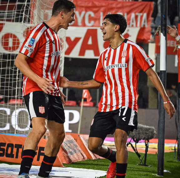 Estudiantes de La Plata visita a la Universidad Católica de Chile, por los octavos de final de la Copa Libertadores