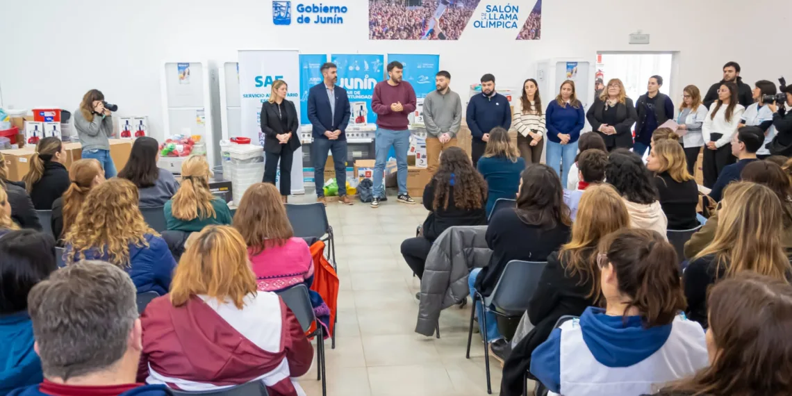“Junín es un buen ejemplo de todo lo que se puede lograr en materia educativa”, dijo Fiorini