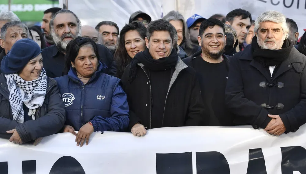 Kicillof participó de la peregrinación por la conmemoración de San Cayetano