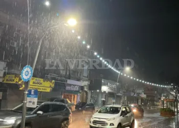 Diluvia sobre Junín y se esperan lluvias durante todo el día
