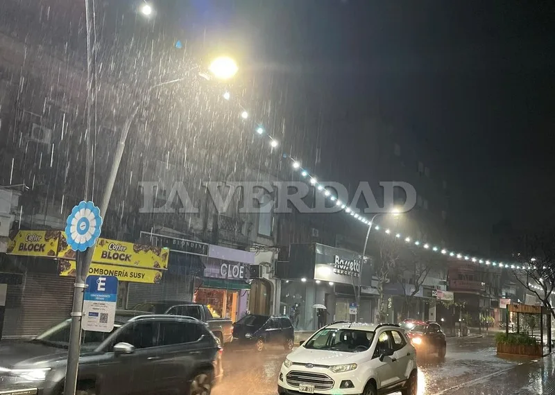 Diluvió sobre Junín y se esperan más lluvias